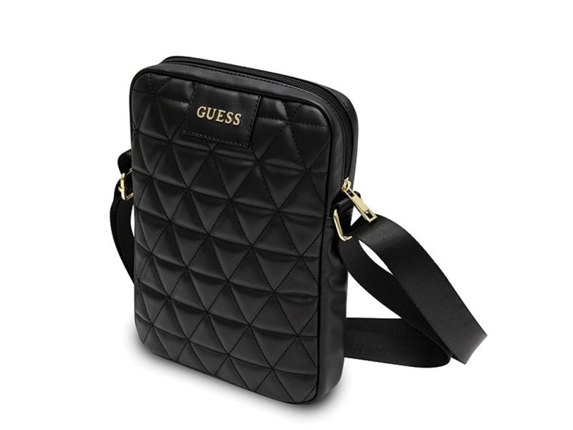 Bolsa acolchoada para tablet Guess de 10 polegadas - Preta