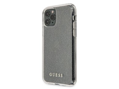 Guess GUHCN65PCGLSI iPhone 11 Pro Max silver/silver hard case Glitter Guess GUHCN65PCGLSI iPhone 11 Pro Max silver/silver hard case Glitter