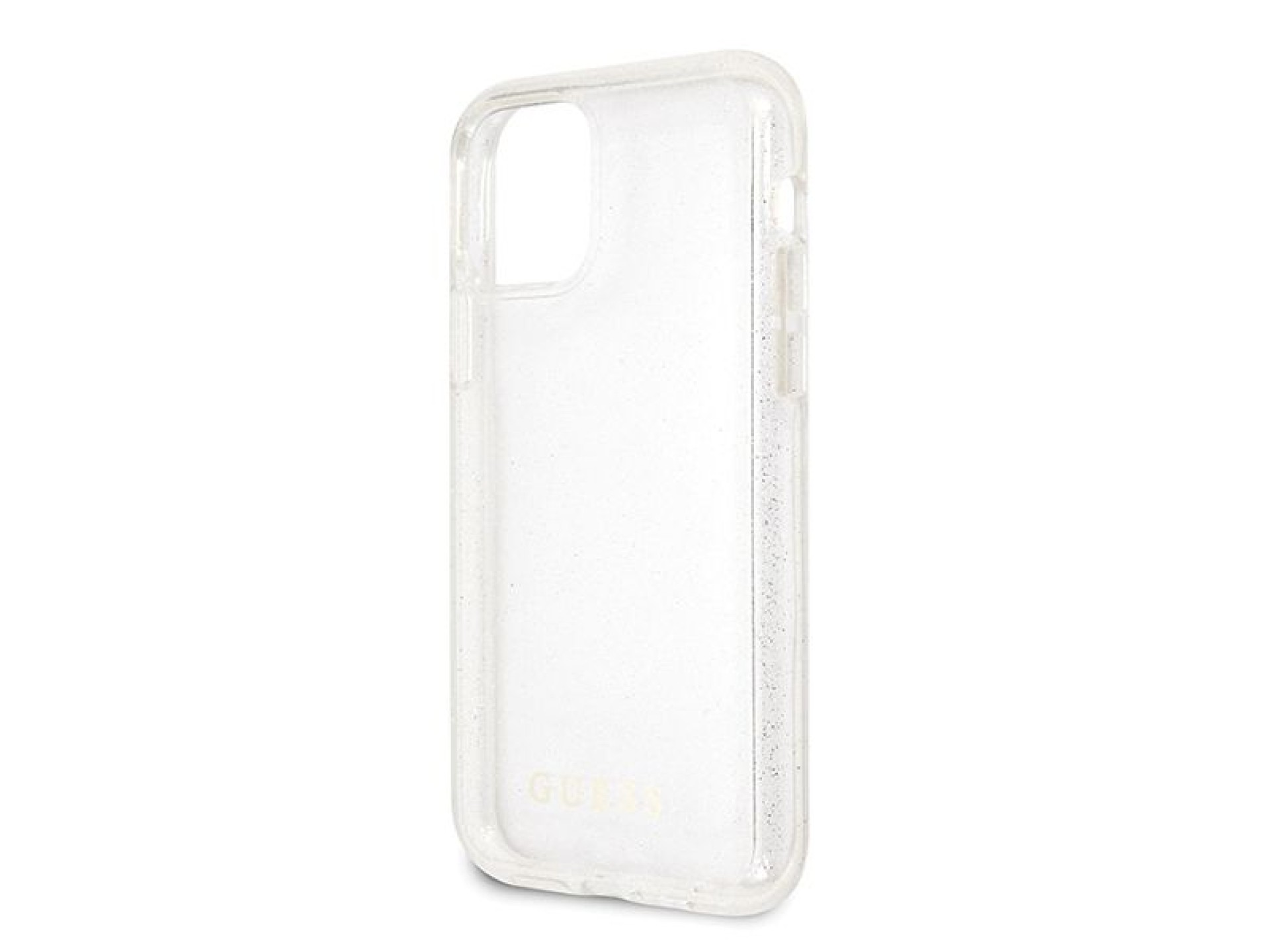 Guess GUHCN65PCGLSI iPhone 11 Pro Max silver/silver hard case Glitter