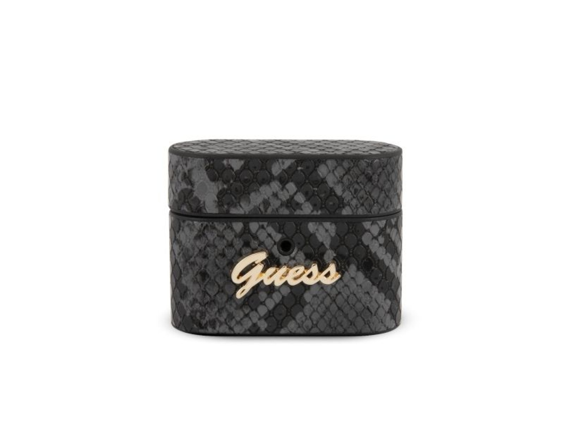 Guess GUACAPPUNSSMLBK AirPods Pro cover black/black Python Collection