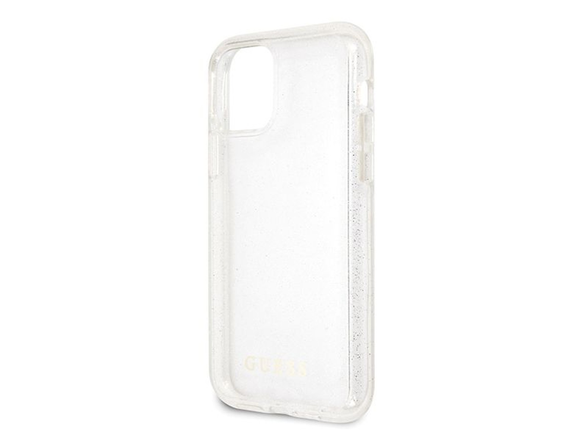 Guess GUHCN58PCGLSI iPhone 11 Pro silver/silver hard case Glitter