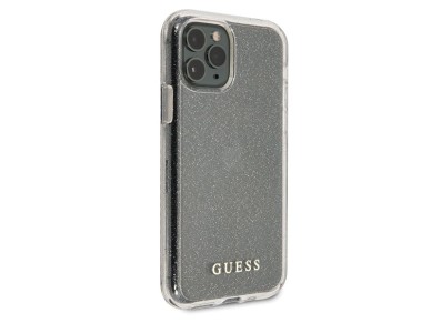 Guess GUHCN65PCGLSI iPhone 11 Pro Max silver/silver hard case Glitter Guess GUHCN65PCGLSI iPhone 11 Pro Max silver/silver hard case Glitter