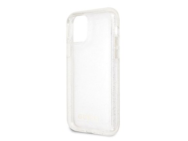 Guess GUHCN65PCGLSI iPhone 11 Pro Max silver/silver hard case Glitter Guess GUHCN65PCGLSI iPhone 11 Pro Max silver/silver hard case Glitter