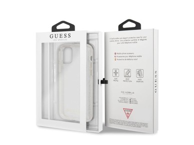 Guess GUHCN58PCGLSI iPhone 11 Pro silver/silver hard case Glitter Guess GUHCN58PCGLSI iPhone 11 Pro silver/silver hard case Glitter