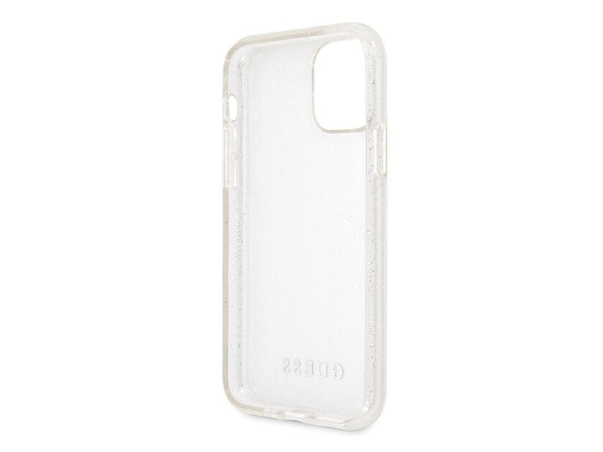 Guess GUHCN58PCGLSI iPhone 11 Pro silver/silver hard case Glitter