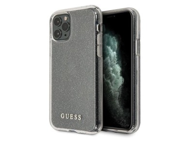 Guess GUHCN58PCGLSI iPhone 11 Pro silver/silver hard case Glitter Guess GUHCN58PCGLSI iPhone 11 Pro silver/silver hard case Glitter
