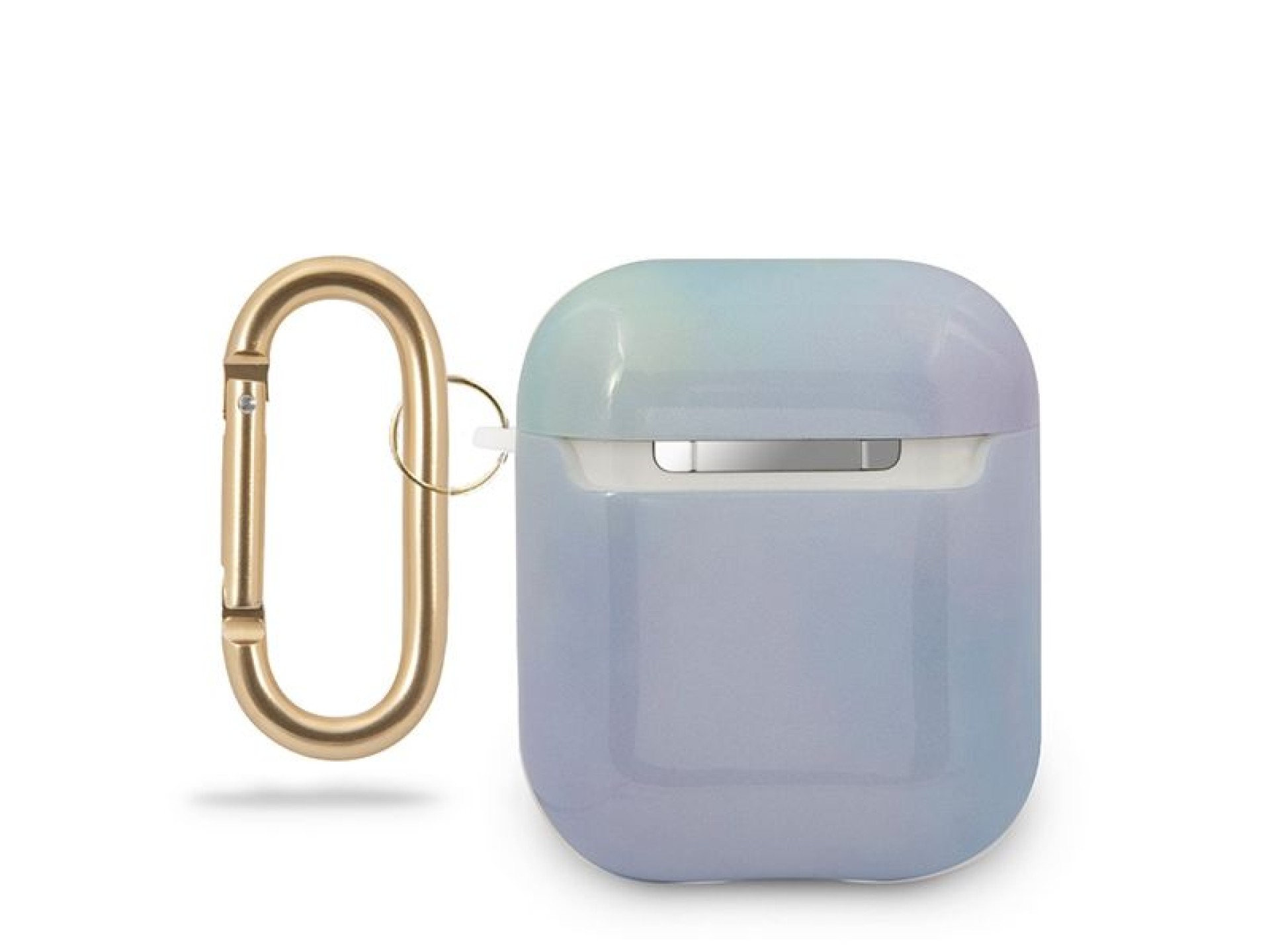 Capa para AirPods Guess GUACA2TPUMCGC02, azul/azul, coleção Tie & Dye