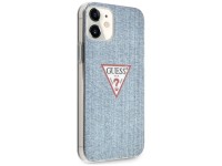 Funda rígida Guess GUHCP12SPCUJULLB para iPhone 12 mini de 5,4" en azul/azul claro, colección Jeans Funda rígida Guess GUHCP12SPCUJULLB para iPhone 12 mini de 5,4" en azul/azul claro, colección Jeans