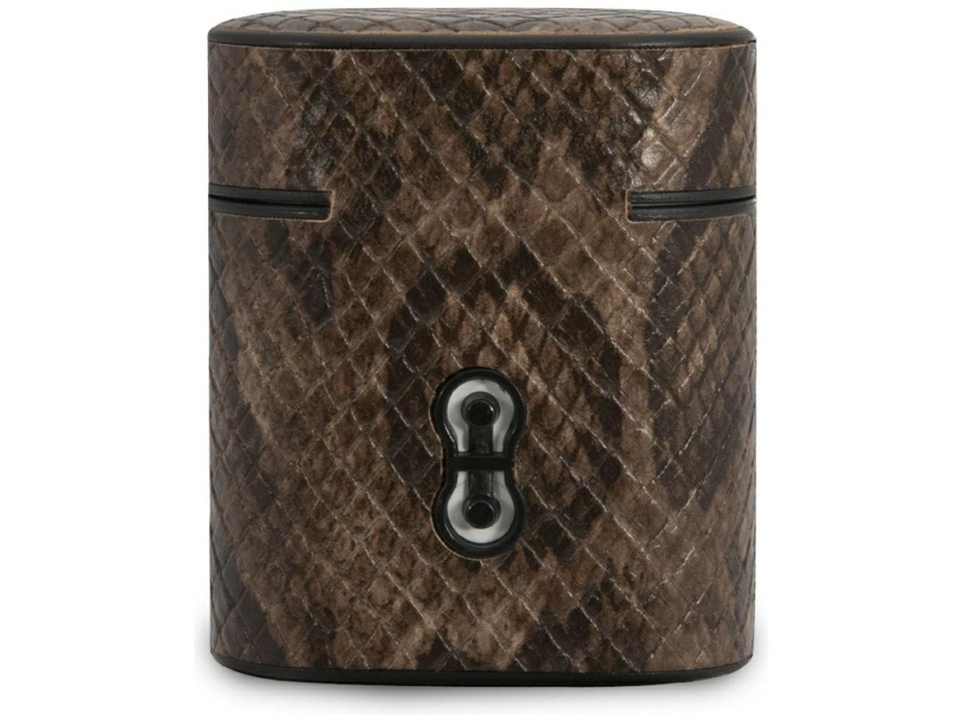 Capa Guess GUACA2PUSNSMLBR para AirPods 1/2, marrom/marrom, coleção Python