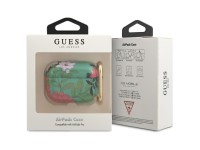 Capa Guess GUACAPTPUBKFL01 para AirPods Pro verde/verde N.1 Coleção Flor Capa Guess GUACAPTPUBKFL01 para AirPods Pro verde/verde N.1 Coleção Flor