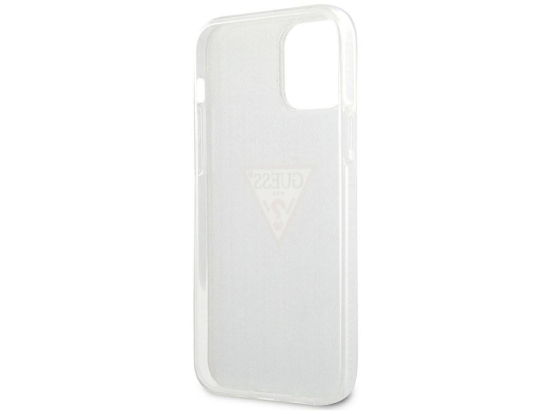 Funda rígida Guess GUHCP12SPCUJULLB para iPhone 12 mini de 5,4" en azul/azul claro, colección Jeans