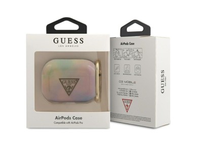 Capa para AirPods Pro Guess GUACAPTPUMCGG01 rosa/rosa, cole��o Tie & Dye