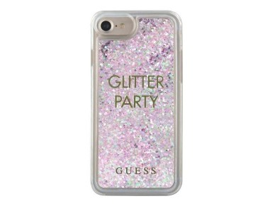Guess GUHCP7GLUQPU iPhone 6/7/8 /SE 2020 / SE 2022 purple/purple hard case Liquid Glitter Party Guess GUHCP7GLUQPU iPhone 6/7/8 /SE 2020 / SE 2022 purple/purple hard case Liquid Glitter Party