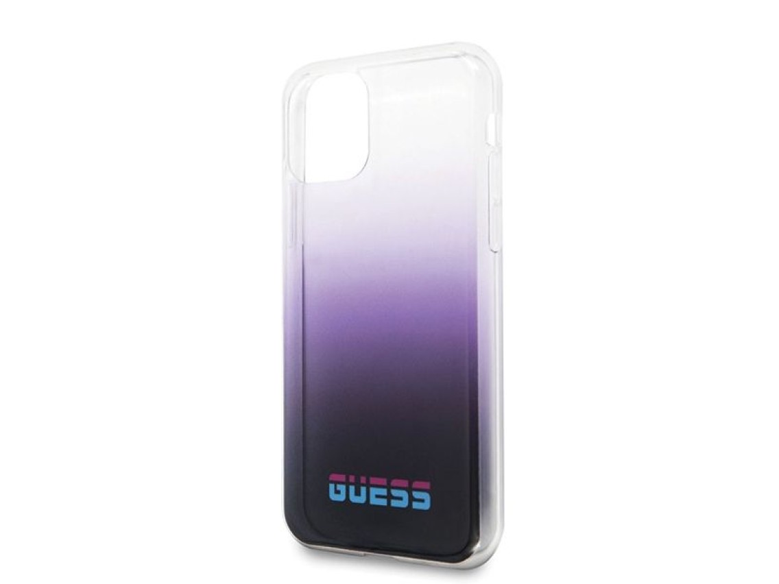 Capa r�gida Guess GUHCN65DGCPI para iPhone 11 Pro Max roxa/degrad� roxo, Calif�rnia