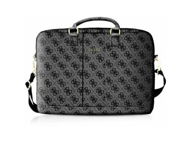 Mochila Guess 4G Uptown para laptop de 16" - cinza Mochila Guess 4G Uptown para laptop de 16" - cinza
