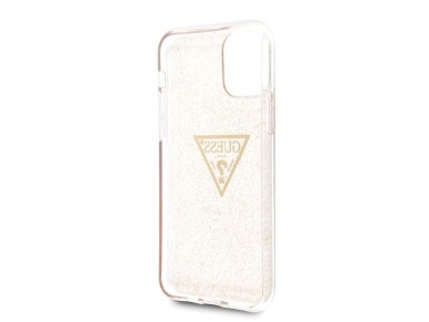 Guess GUHCN58SGTLGO iPhone 11 Pro gold/gold hard case Glitter Triangle Guess GUHCN58SGTLGO iPhone 11 Pro gold/gold hard case Glitter Triangle