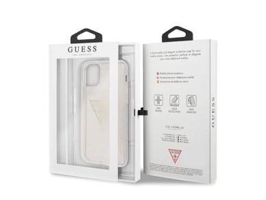 Guess GUHCN58SGTLGO iPhone 11 Pro gold/gold hard case Glitter Triangle Guess GUHCN58SGTLGO iPhone 11 Pro gold/gold hard case Glitter Triangle