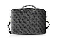 Mochila Guess 4G Uptown para laptop de 16" - cinza