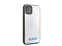 Capa rígida Guess GUHCN58BLD para iPhone 11 Pro, prata/prata iridescente. Capa rígida Guess GUHCN58BLD para iPhone 11 Pro, prata/prata iridescente.