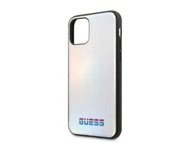 Guess GUHCN65BLD iPhone 11 Pro Max silver/silver hard case Iridescent Guess GUHCN65BLD iPhone 11 Pro Max silver/silver hard case Iridescent