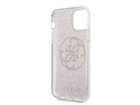Capa rígida rosa Guess GUHCN58PCUGLPI para iPhone 11 Pro 4G com glitter circular Capa rígida rosa Guess GUHCN58PCUGLPI para iPhone 11 Pro 4G com glitter circular