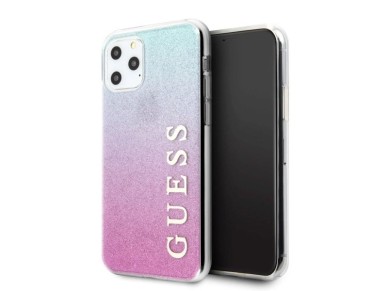 Guess GUHCN65PCUGLPBL iPhone 11 Pro Max rose blue/pink blue hard case Glitter Gradient Guess GUHCN65PCUGLPBL iPhone 11 Pro Max rose blue/pink blue hard case Glitter Gradient