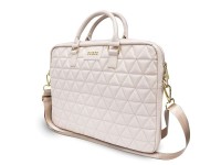 Bolsa acolchoada Guess para laptop de 16" - rosa