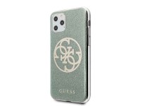 Guess GUHCN58PCUGLKA iPhone 11 Pro khaki hard case 4G Circle Glitter Guess GUHCN58PCUGLKA iPhone 11 Pro khaki hard case 4G Circle Glitter