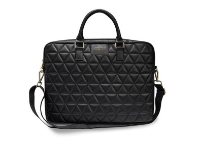 Bolso acolchado Guess para portátil de 16" - negro Bolso acolchado Guess para portátil de 16" - negro