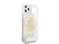 Funda rígida Guess GUHCN58LGIRGP para iPhone 11 Pro con logo circular de purpurina líquida degradada Funda rígida Guess GUHCN58LGIRGP para iPhone 11 Pro con logo circular de purpurina líquida degradada