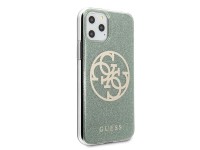 Guess GUHCN65PCUGLKA iPhone 11 Pro Max khaki hard case 4G Circle Glitter