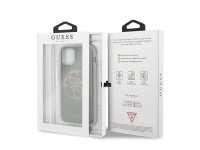 Guess GUHCN65PCUGLKA iPhone 11 Pro Max khaki hard case 4G Circle Glitter