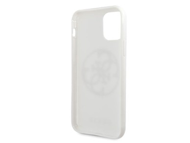 Guess GUHCN65TPUWHGLG iPhone 11 Pro Max white/white hard case Glitter 4G Circle Logo Guess GUHCN65TPUWHGLG iPhone 11 Pro Max white/white hard case Glitter 4G Circle Logo