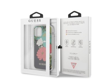 Guess GUHCN58IMLFL01 iPhone 11 Pro black/black N°1 Flower Collection Guess GUHCN58IMLFL01 iPhone 11 Pro black/black N°1 Flower Collection