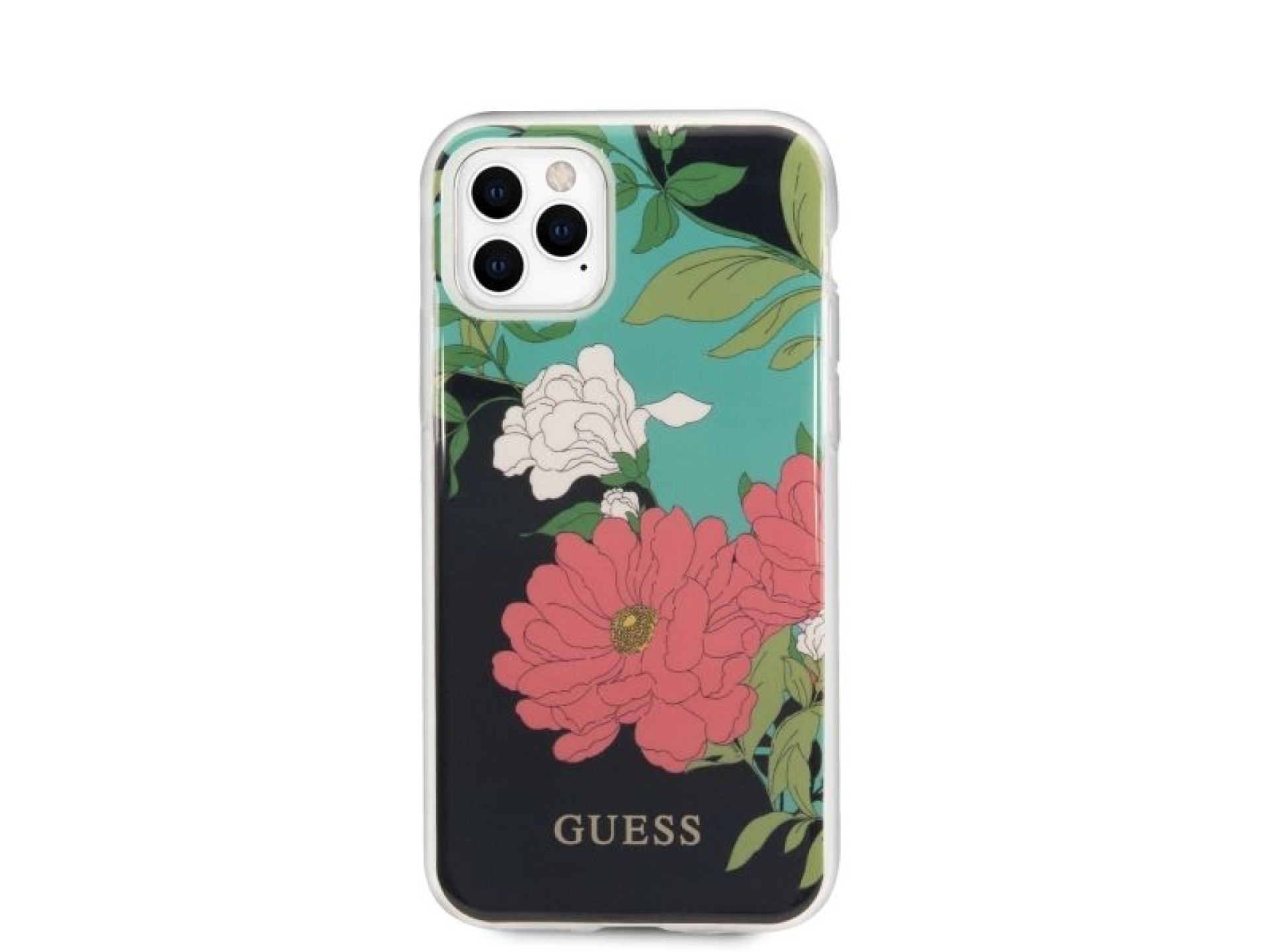 Guess GUHCN58IMFLL01 iPhone 11 Pro negro/negro Colección N°1 Flower