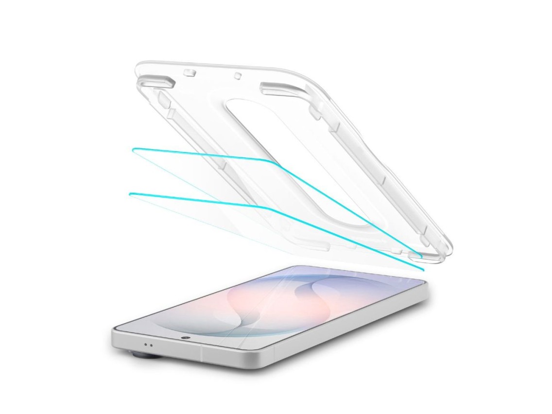 Paquete de 2 protectores de pantalla de vidrio templado antirreflejos Spigen Glas.tR EZ Fit Pro AC p