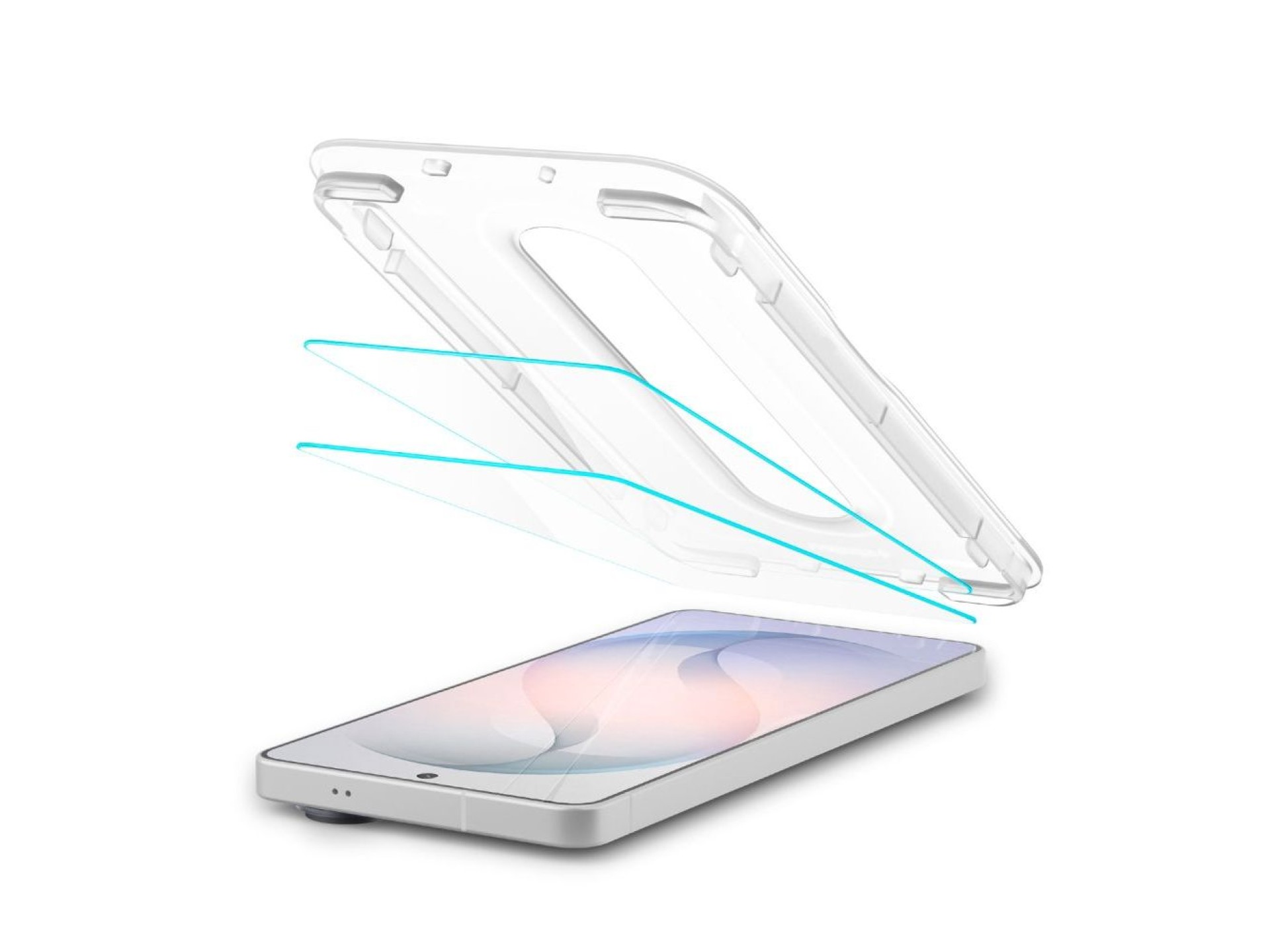 Paquete de 2 protectores de pantalla de vidrio templado antirreflejos Spigen Glas.tR EZ Fit Pro AC p