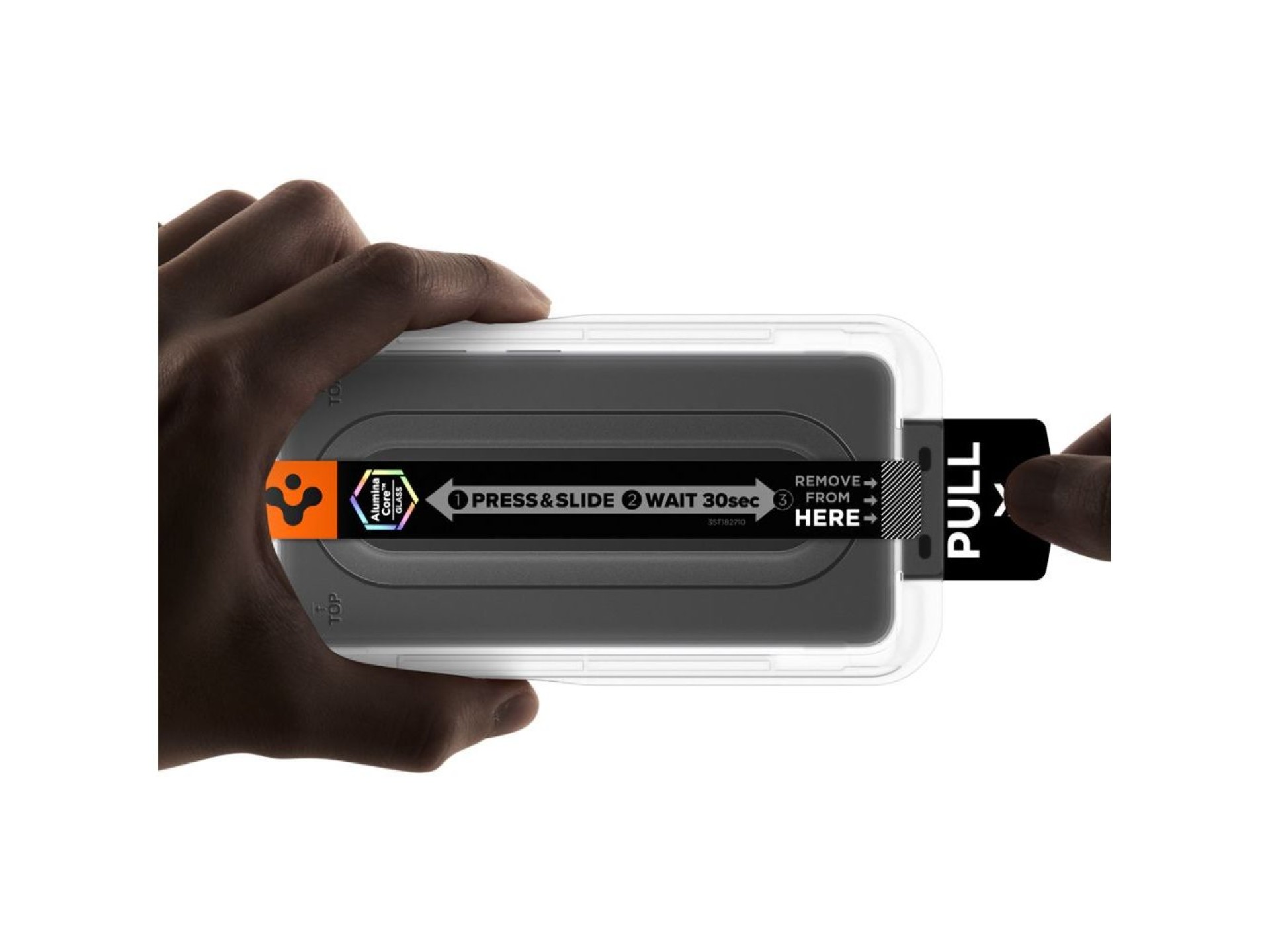 Paquete de 2 protectores de pantalla de vidrio templado antirreflejos Spigen Glas.tR EZ Fit Pro AC p