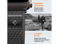 Pulseira Spigen Athlex Air 2 para Apple Watch 44/45/46/49mm - Preta e Cinza Pulseira Spigen Athlex Air 2 para Apple Watch 44/45/46/49mm - Preta e Cinza