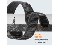 Pulseira Spigen Athlex Air 2 para Apple Watch 44/45/46/49mm - Preta e Cinza Pulseira Spigen Athlex Air 2 para Apple Watch 44/45/46/49mm - Preta e Cinza