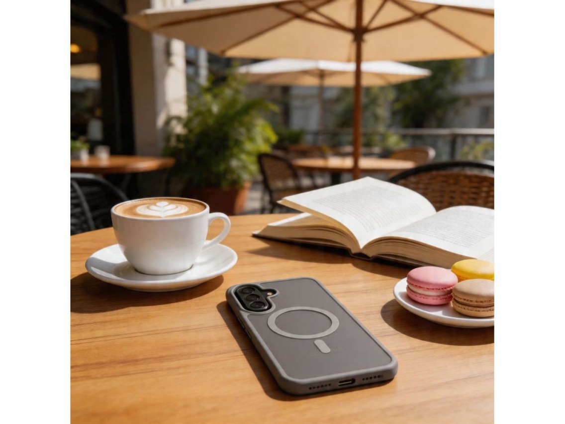 Tech-Protect Magmat MagSafe Case for Samsung Galaxy A57 5G - Matte Gray