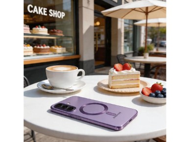 Tech-Protect MagFlex MagSafe Case for Samsung Galaxy A37 5G - Transparent Purple Tech-Protect MagFlex MagSafe Case for Samsung Galaxy A37 5G - Transparent Purple