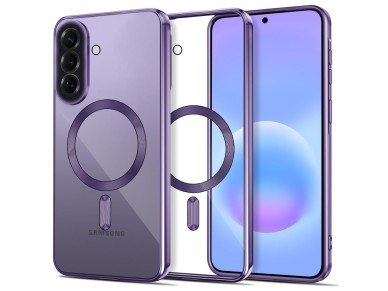 Tech-Protect MagFlex MagSafe Case for Samsung Galaxy A37 5G - Transparent Purple Tech-Protect MagFlex MagSafe Case for Samsung Galaxy A37 5G - Transparent Purple