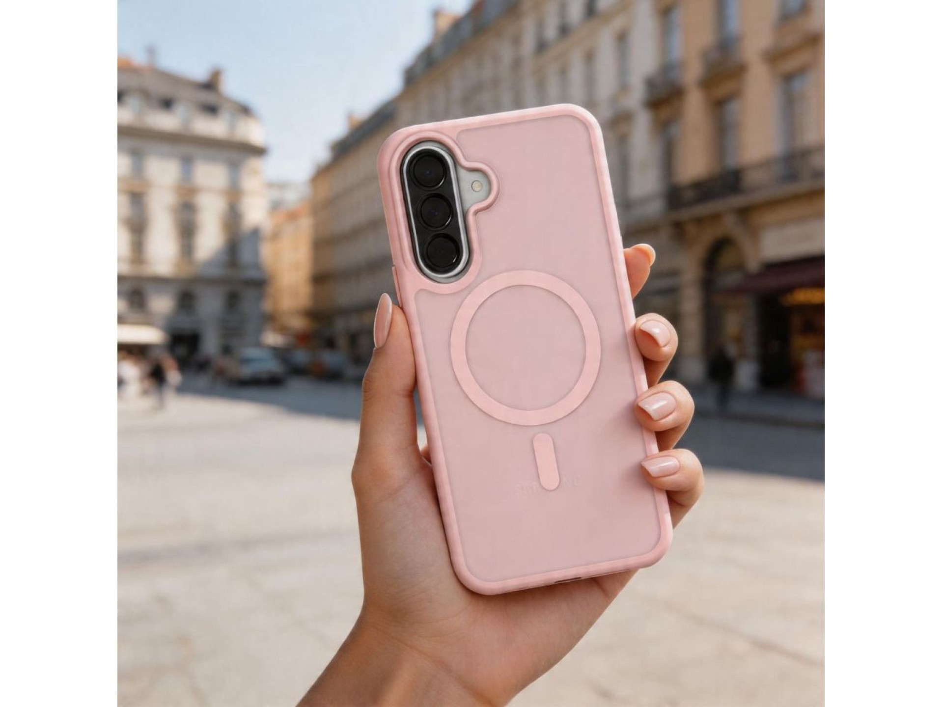 Tech-Protect Magmat MagSafe Case for Samsung Galaxy A36 / A56 / A37 5G - Matte Pink