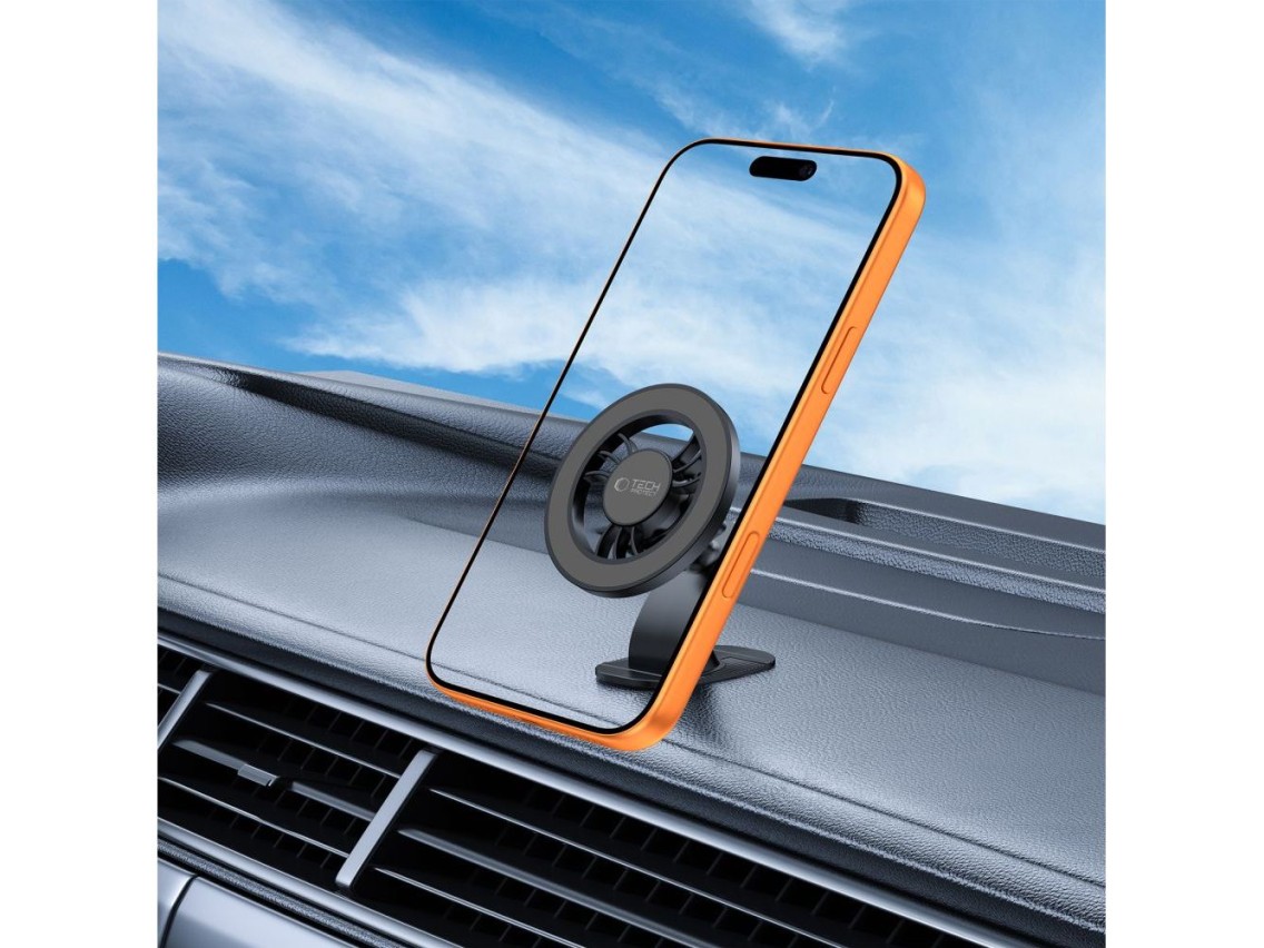 Suporte para carro Tech-Protect N56 para painel/saída de ar - Preto