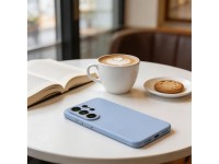 Capa de silicone Tech-Protect MagSafe para Samsung Galaxy S26 Ultra - Azul