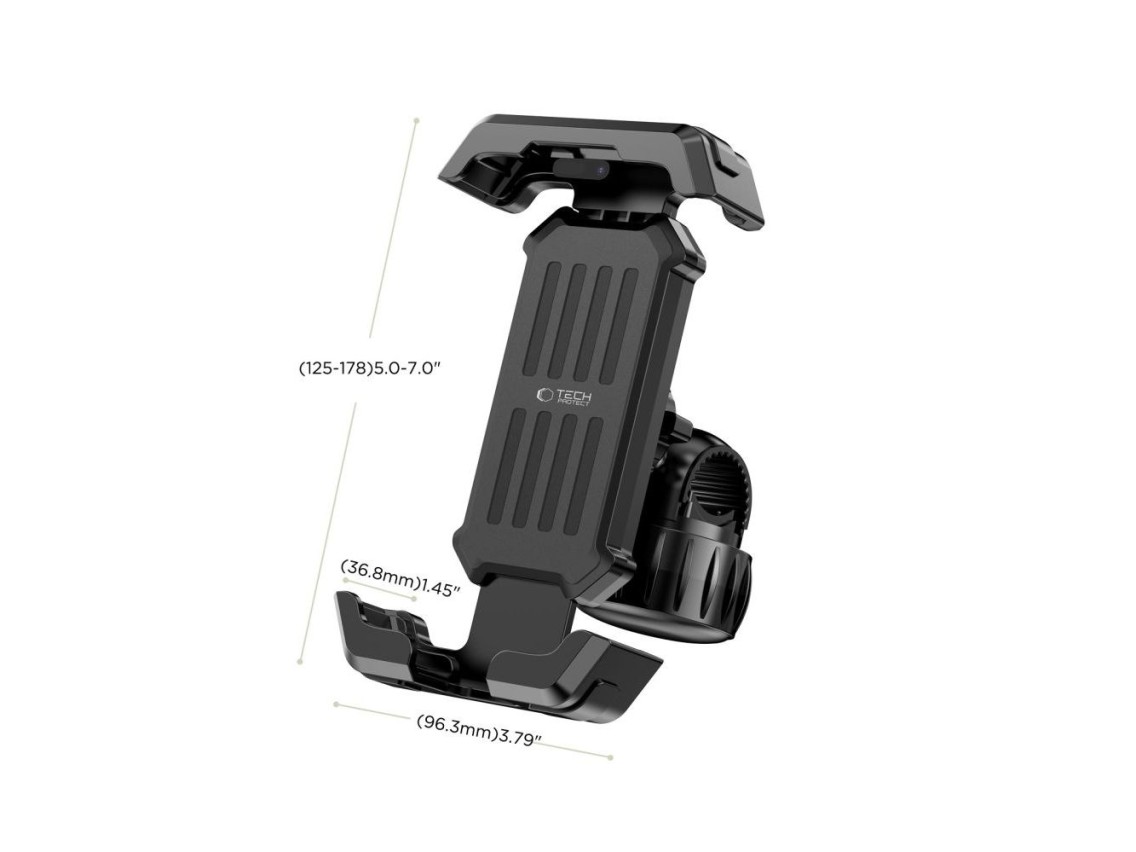 Soporte para manillar Tech-Protect V6 - Negro
