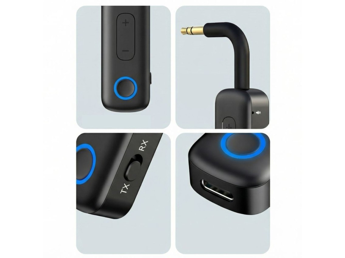 Adaptador de �udio Bluetooth 5.4 Tech-Protect Ultraboost AU02 - preto