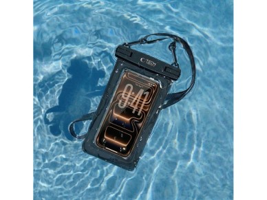 Tech-Protect UWC7 Waterproof Case 6.9" - Black Tech-Protect UWC7 Waterproof Case 6.9" - Black