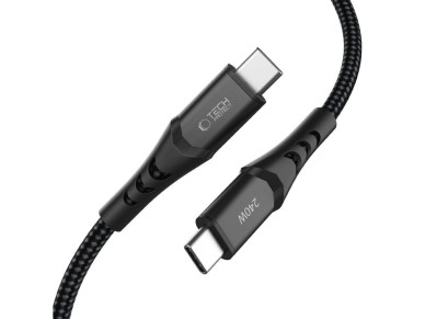 Tech-Protect Ultraboost UB11T USB-C / USB-C PD 240W / QC3.0 Cable 200 cm - Black Tech-Protect Ultraboost UB11T USB-C / USB-C PD 240W / QC3.0 Cable 200 cm - Black